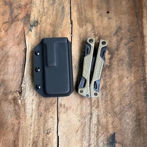Clip And Carry Kydex Sheath Leatherman Wave, Wave Plus, Black - View #2