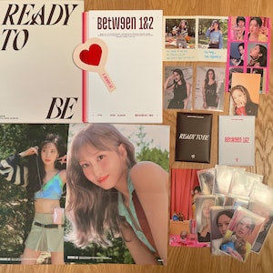 Twice official album inclusions (ready to be + between 1&2)