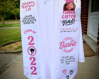 Child Pre-designed Graduation Stole