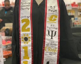 Collegiate Graduation Stole
