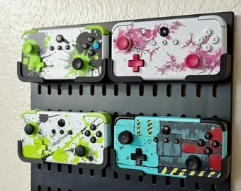 CRKD Neo S Controller Holder for Ikea SKÅDIS & UPPSPEL Pegboard