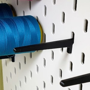 Spool Holders for IKEA SKÅDIS - Organize Your Craft Supplies