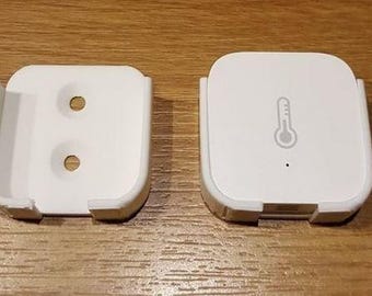 Holder for Xiaomi Aqara Temperature Sensor | Slim Version | Secure Wall Mount