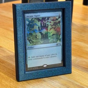 生カード用トレーディングカードフレーム | MTG、ポケモン、遊戯王！ TCG |コレクター向けの高品質スタンディングディスプレイ