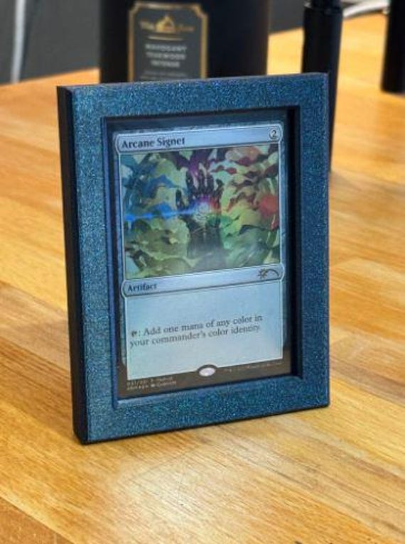 Trading Card Frame for Raw Cards | Mtg, Pokemon, Yu-gi-oh! TCG |  High-quality Standing Display for Collectors - Etsy