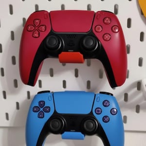 Soporte de controlador PS5 DualSense para tablero perforado IKEA SKÅDIS y UPPSPEL - Montaje de controlador único