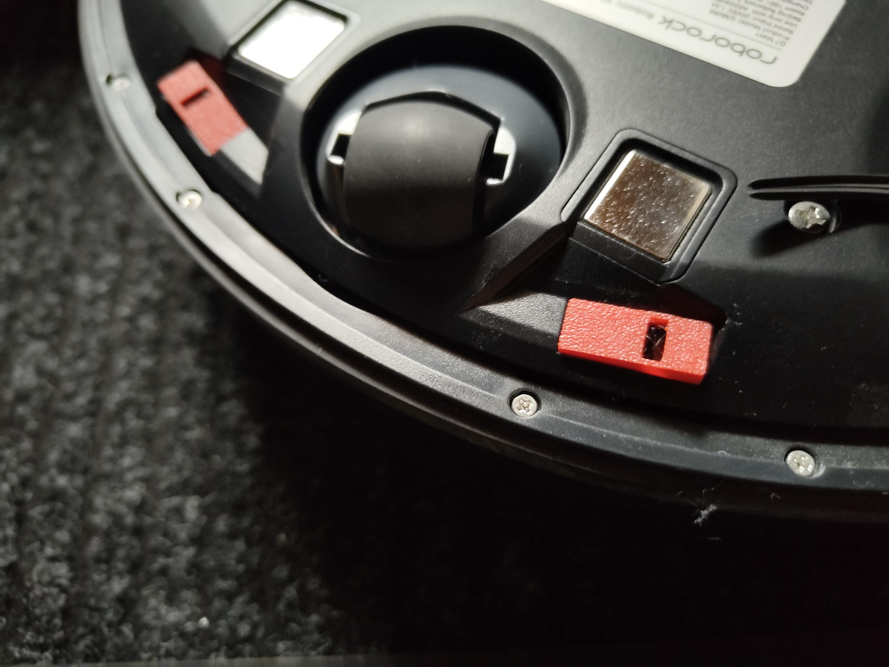 CLIFF SENSOR Cover Fits Roborock S7 and Q7MAX - Black Carpet