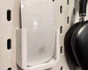 Magic Mouse Holder for IKEA Skadis Uppspel Pegboard