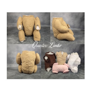 Reborn Doll Doe Suede Body - 1/4 Arms and 1/4 Legs *Various Sizes and Colours*