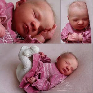 Realborn *Carol Asleep* Blank Vinyl Doll Kit – 19.5" Full Limbs  *NOT A COMPLETED DOLL*