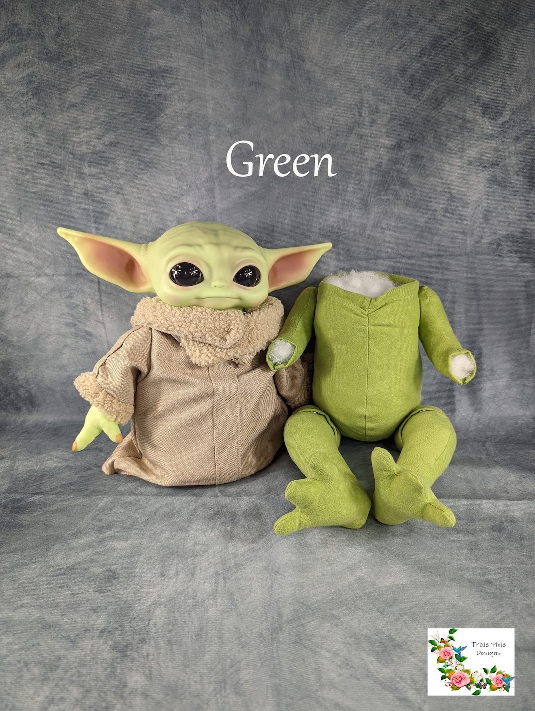Baby yoda with legs sale