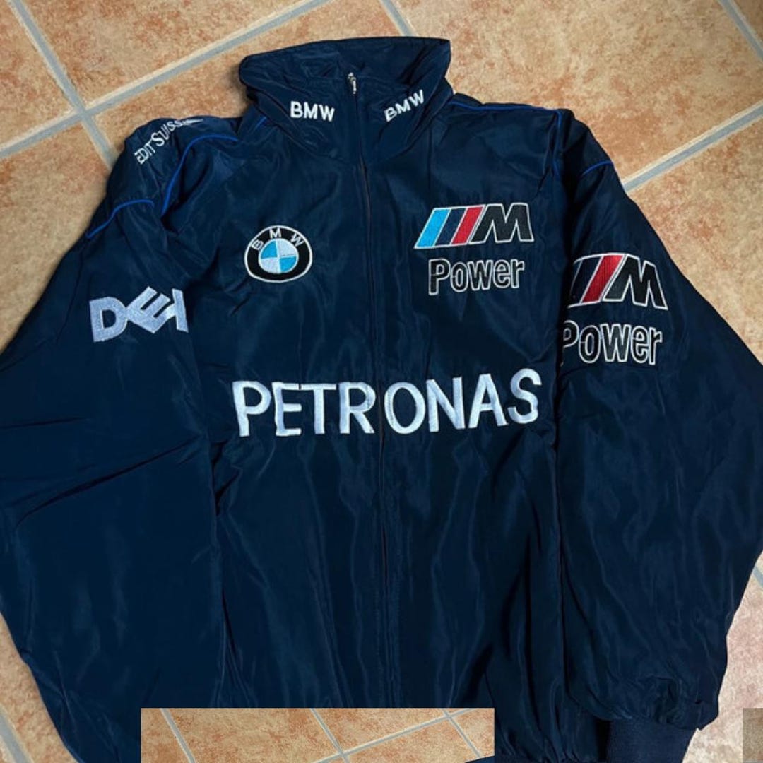 Bmw Racing Jacket Vintage 1990s Style Nascar Bomber, F1 Bmw Jacket ...