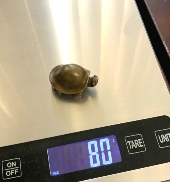 Solid Brass Turtle Table Decor Collectibles - Cop… - image 6