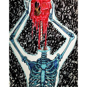 Need for Attraction Kunstdruck Zeichnung Illustration Dekoration