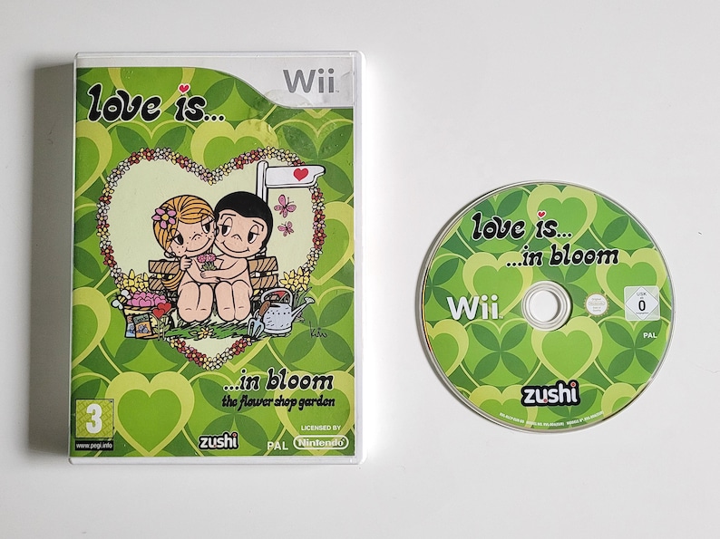 Genuine Nintendo Wii Games PAL Region (for Europe and Oceania) Complete with Manuals Love is in bloom