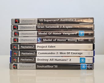 Playstation 2 Games Selection PAL Region (for Europe and Oceania