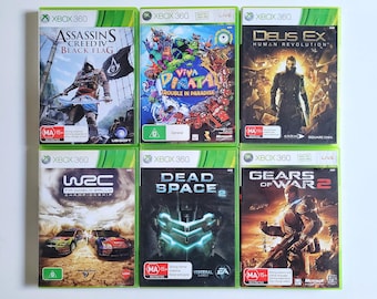 Microsoft XBOX 360 Games PAL Region (for Europe and Oceania) Some Region Free !