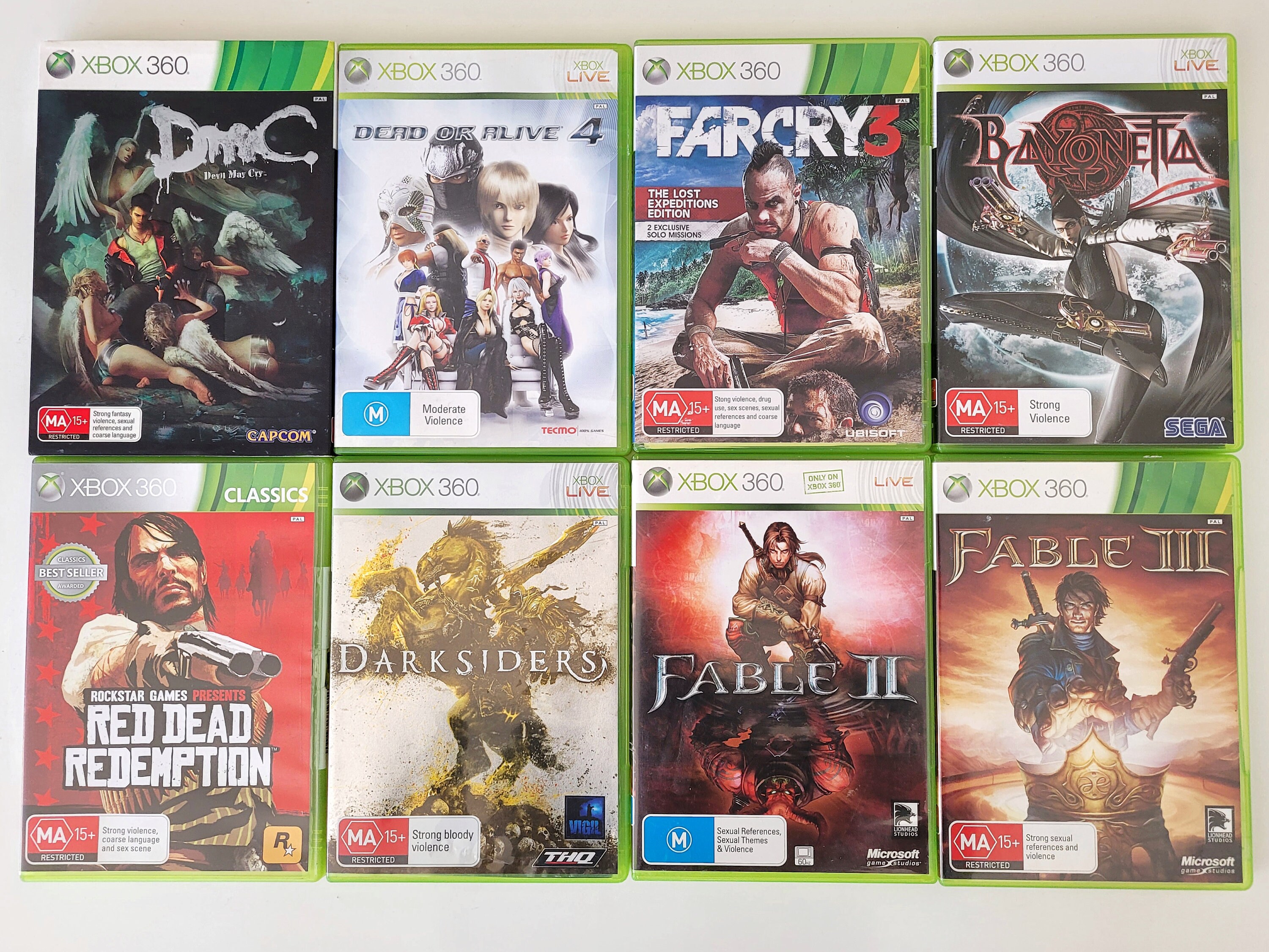 Xbox 360 Games List