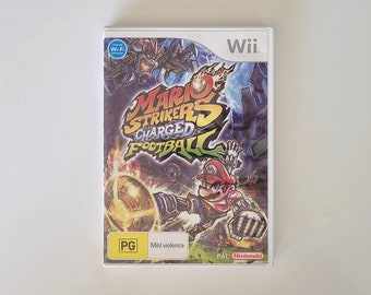 Mario Strikers Charged Football - Wii Game PAL Region (para Europa y Oceanía) completo con manual