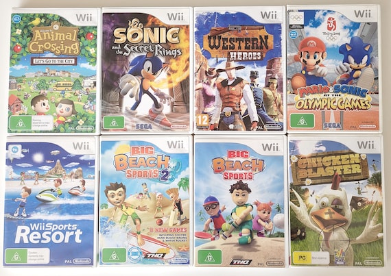 Authentic Nintendo Wii Games
