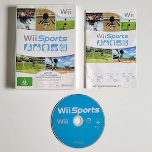 Genuine Nintendo Wii Games PAL Region (for Europe and Oceania) Complete with Manuals Wii Sports
