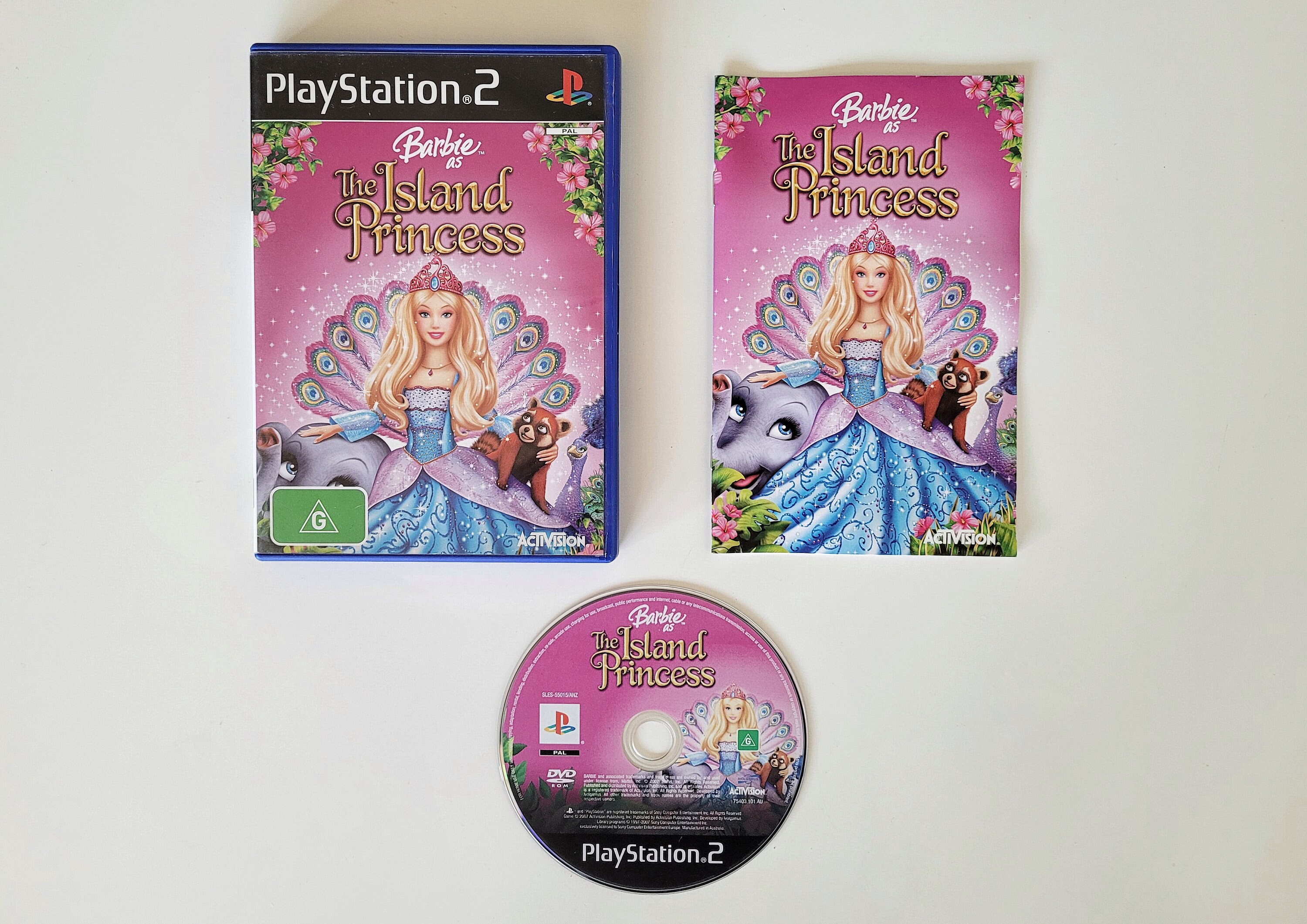 Barbie as The Island Princess ROM (ISO) Download for Sony