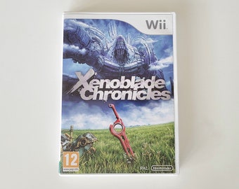 Xenoblade Chronicles Genuine Nintendo Wii Game PAL Region (for Europe and Oceania) Complete with Manual