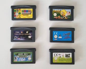 Genuine Vintage Nintendo Gameboy Advance Game Cartridges - Region Free - Rare Retro Games