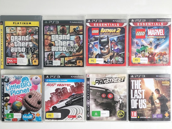 Sony Playstation 3 Games Region Free PAL Selection - Etsy