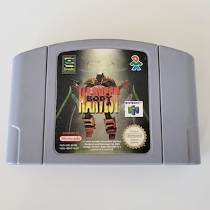 Genuine N64 Game Cartridge - Body Harvest PAL Region (for Europe and Oceania)