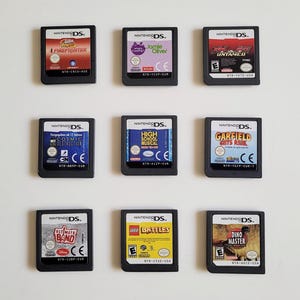 Tarjetas de juego originales de Nintendo DS (DSi Lite 3DS) - Sin región