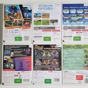Genuine Nintendo Wii Games PAL Region (for Europe and Oceania) Complete with Manuals image 2