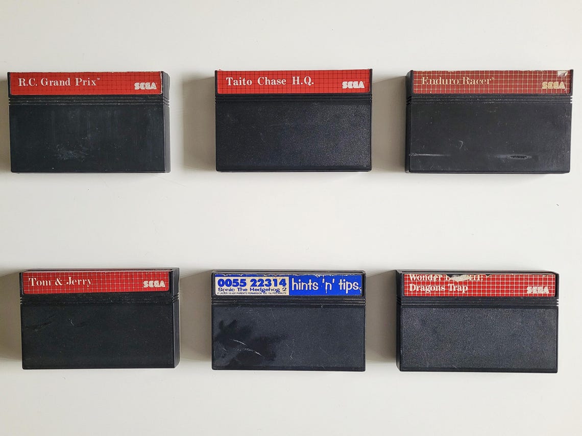 Genuine Sega Master System Cartridges Region Free Selection, photo 1 of 5