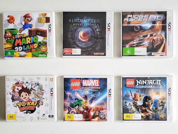 Genuine Nintendo 3DS Games - PAL EURO REGION - Etsy