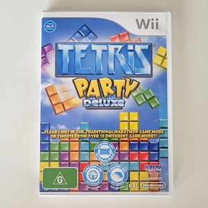 Tetris Party Deluxe Nintendo Wii Game PAL Region (for Europe and Oceania) Complete with Manual