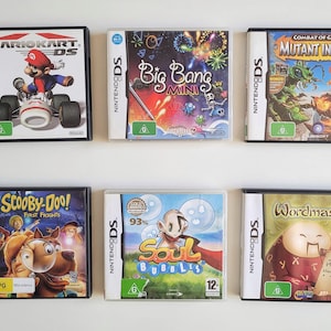Oryginalne gry na Nintendo DS (DSi Lite 3DS) – bez ograniczeń regionalnych – w komplecie z instrukcjami