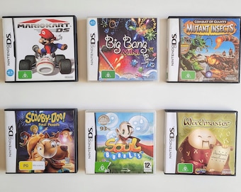 Genuine Nintendo DS (DSi Lite 3DS) Games - Region Free - Complete with Instruction Booklets