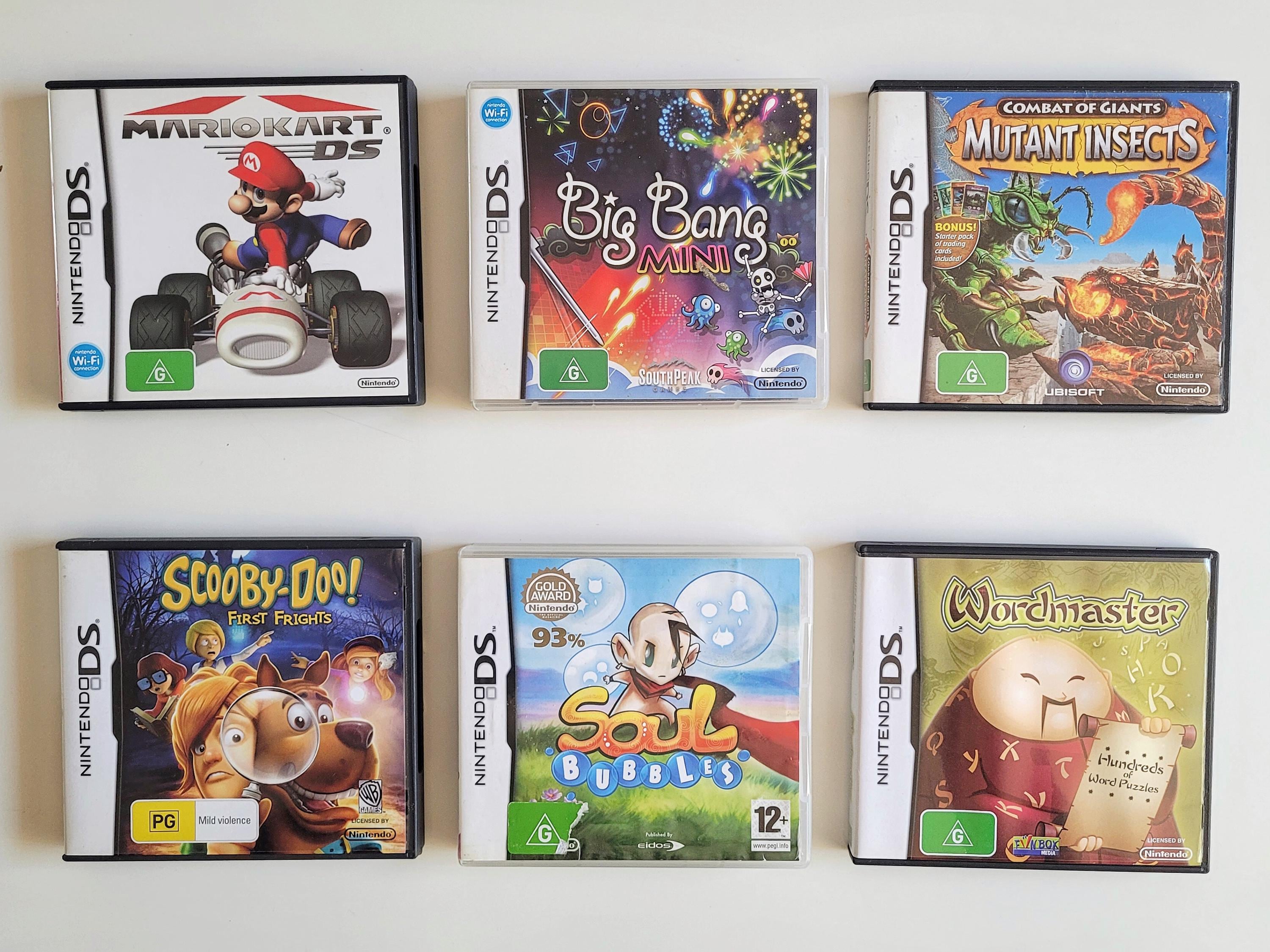 Genuine Nintendo DS (dsi Lite 3DS) Games - Region Free - Complete