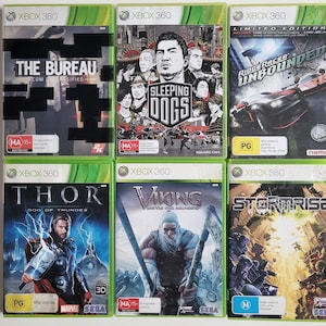 Microsoft XBOX 360 Games PAL Region (for Europe and Oceania) Some Region Free !