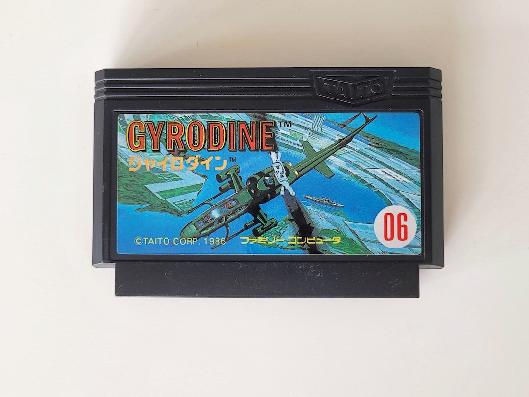 Play Gyrodine online for free - NE / Famicom - hooter game