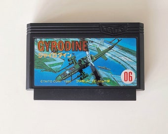 Gyrodine NES Echte Famicom Patrone Japan