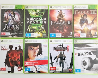 Microsoft XBOX 360 Games PAL Region (for Europe and Oceania) Some Region Free !