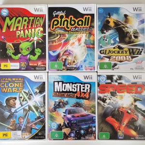 Genuine Nintendo Wii Games PAL Region (for Europe and Oceania) Complete with Manuals