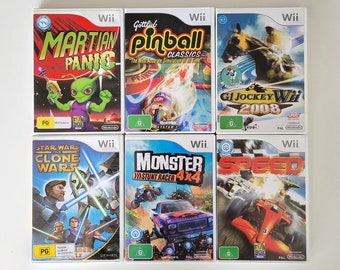 Genuine Nintendo Wii Games PAL Region (for Europe and Oceania) Complete with Manuals