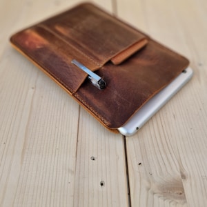 Leather iPad Sleeve, iPad Mini, Air, Pro Cover for 9.7 inch, 10.5 inch, 11 inch, 12.9  inch, iPad Pro 13 inch
