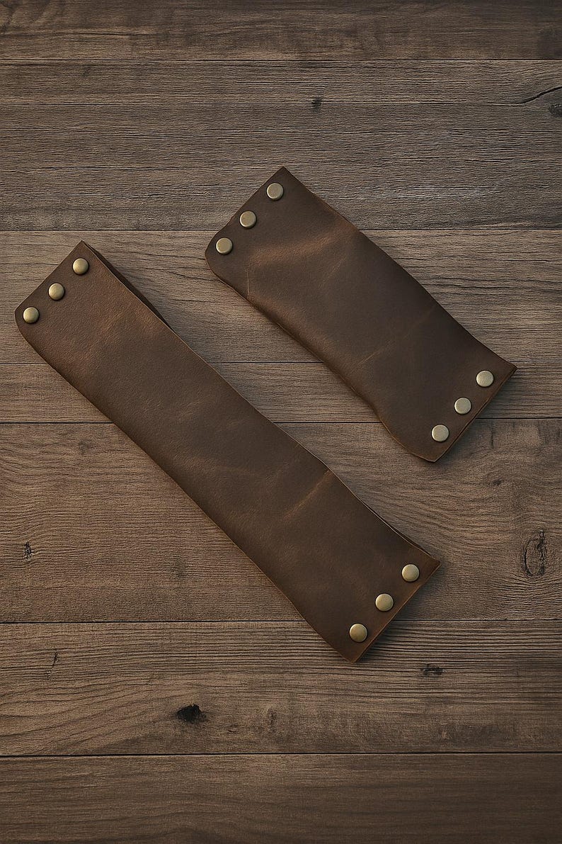 Handmade Leather Basket: Full Grain Cowhide Storage Organizer image 9