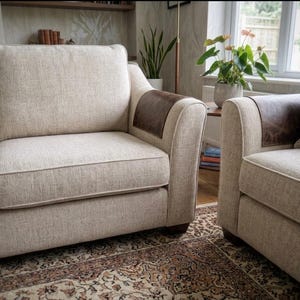 Leather Armrest Cover