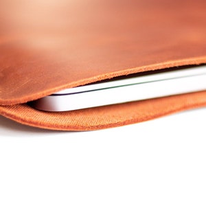 Leather Macbook Sleeve, M4, M1, M2, Macbook Pro,, Macbook 13&quot; 14&quot; 16&quot;