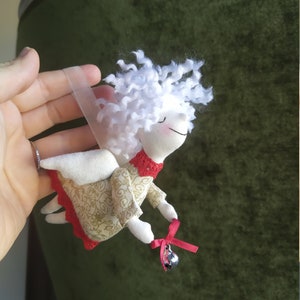 Christmas Angel Doll for Tree, Home & Beyond