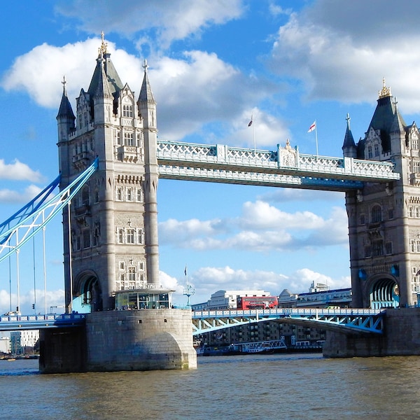 London, Tower Bridge, drawbridge, water, sightseeing